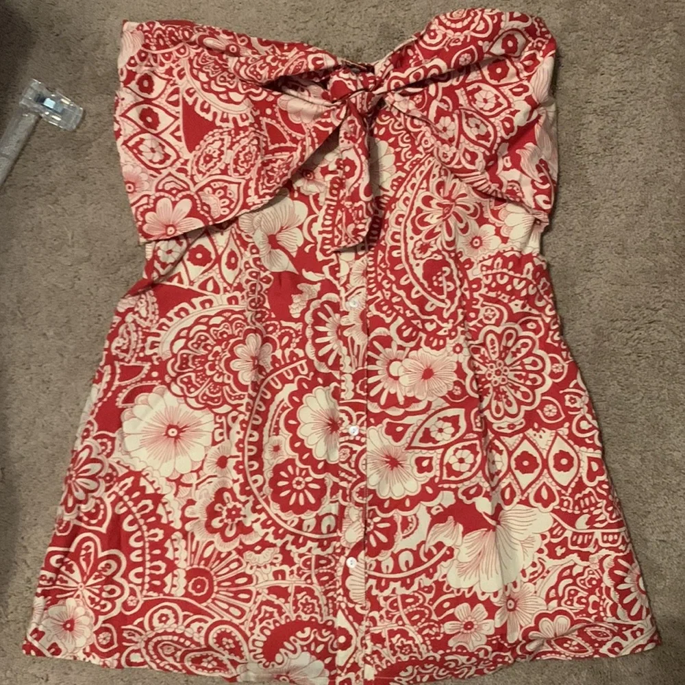 NWT Anthropologie Blue Tassel Brand Mini Dress. Size L - Picture 10 of 16